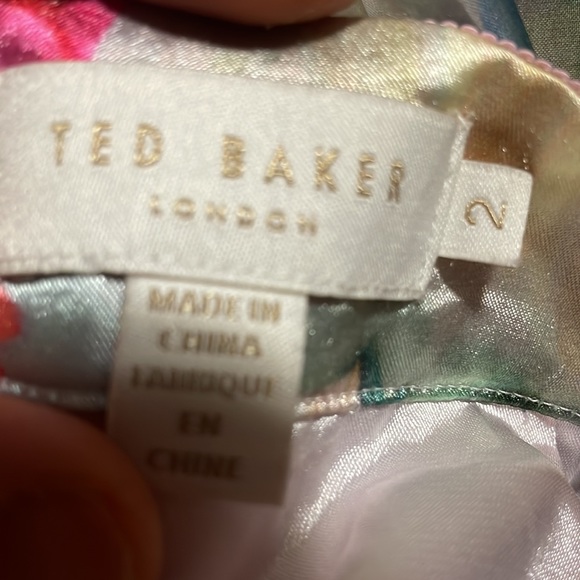 Ted Baker Multicolor Pleated Skirt - Picture 2 of 3